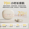 索愛（soaiy）GD52開放式概念掛耳式藍牙耳機真無線耳機 長續(xù)航不入耳跑步音樂通話降噪蘋果華為小米手機通用 油彩白 曬單實拍圖