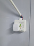 國際電工空調(diào)熱水器漏電保護開關(guān) 家用漏?？諝忾_關(guān)面板86型帶插座 三孔明裝16A  曬單實拍圖