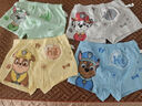 汪汪隊(duì)立大功（PAW PATROL）兒童內(nèi)褲男寶寶短褲小孩棉質(zhì)四角平角褲4條裝PA089 120 曬單實(shí)拍圖