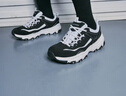斯凱奇（Skechers）奧利奧|經(jīng)典黑白老爹鞋休閑復(fù)古情侶熊貓鞋厚底增高運動鞋耐磨 曬單實拍圖