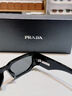 普拉達(dá)（PRADA）墨鏡男三角形LOGO印花板材鏡腿戶外時尚潮流太陽鏡女SPR09ZSF送禮 SPR09ZSF 曬單實(shí)拍圖