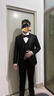 啄木鳥（TUCANO）西服套裝男士三件套商務休閑西裝職場正裝新郎伴郎結婚宴會禮服 西服外套+馬甲+褲子【三件套】 XL 【推薦125斤-140斤】 曬單實拍圖