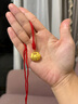 周大生黃金寶寶吊墜長(cháng)命鎖生肖蛇本命年平安鎖足金滿(mǎn)月禮本命年蛇年禮物 2.82g 曬單實(shí)拍圖