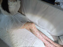 婷兒極光純欲愛(ài)心絲襪油亮提花波點(diǎn)連體襪女性感超薄絲滑開(kāi)檔連褲襪 膚襪紅心 1條 均碼 80-120斤155-169cm隱私發(fā)貨 曬單實(shí)拍圖
