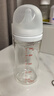 貝親（Pigeon）玻璃奶瓶寬口徑防脹氣240ml M號(hào)奶嘴 3月+ AA187  曬單實(shí)拍圖