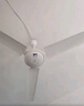 美的（Midea） 吊扇家用客廳電風(fēng)扇輕音鋼葉大風(fēng)力宿舍工廠樓頂扇吸頂風(fēng)扇 風(fēng)扇踏青放價(jià) 白色 FC140-BA（56寸/1.4米） 曬單實(shí)拍圖