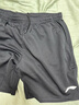 李寧（LI-NING）羽毛球服男女短袖速干比賽套裝上衣褲子兩件套 標準白 2XL  曬單實拍圖