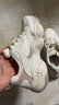 斯凱奇（Skechers）老爹鞋2025秋季新款女鞋低幫綁帶舒適休閑運動(dòng)鞋117685 曬單實(shí)拍圖