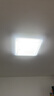 美的（Midea）吸頂燈客廳燈led燈具臥室燈三色光大戶型仿水晶輕奢滿天星X2206 48W 臥室方燈-墻控三色光 曬單實(shí)拍圖