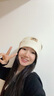 晴川目產(chǎn)婦月子帽女夏季薄款孕婦產(chǎn)后出院防風(fēng)堆堆帽大頭圍睡覺(jué)可戴帽子 米色 曬單實(shí)拍圖