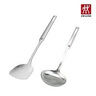 雙立人（ZWILLING）鍋鏟套裝勺子不銹鋼湯勺漏勺鏟子炒菜鏟勺Prof炊具廚房用具 鍋鏟+漏勺 曬單實(shí)拍圖