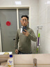 太平鳥男裝【王鶴棣甄選】休閑毛衣冬季山羊絨慵懶毛衫男 灰色 高領(lǐng)款(修身) M 曬單實(shí)拍圖