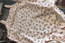 歡喜小熊嬰兒包屁衣夏季女寶寶吊帶薄款衣服新生兒公主碎花三角哈衣爬服 曬單實(shí)拍圖