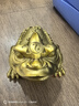 銅臻祥三足金蟾招財擺件工藝品辦公室客廳金蟾蜍開(kāi)業(yè)喬遷之喜搬家禮物 富貴三足金蟾-長(cháng)約10cm【獨角】 無(wú)規格 曬單實(shí)拍圖