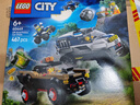 樂(lè )高（LEGO）積木拼裝城市系列60449 越野警車(chē)大追擊男孩兒童玩具生日禮物 曬單實(shí)拍圖