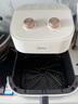美的（Midea）空氣炸鍋透明可視免翻面7升實(shí)用大容量家用多功能無(wú)油炸外酥里嫩不沾易清洗電炸鍋烤箱 MF-KZE7001 曬單實(shí)拍圖