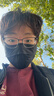 VVC防曬口罩夏新款男士專(zhuān)研口罩立體修臉涼感透氣防紫外線(xiàn)口罩 時(shí)尚黑 曬單實(shí)拍圖