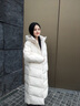 波司登2025新款羽絨服女長款90絨顯瘦連帽保暖冬季外套B250245526 暖絨米7C28【卡碼拍大】 XS 155/80A 體重約100斤以內(nèi) 曬單實(shí)拍圖