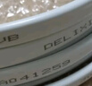 德力西（DELIXI）BVVB硬護套線三芯2.5平方銅芯電線國標明裝扁平行線散剪 白色BVVB3*2.5 1m(1件為1米) 曬單實拍圖