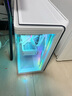愛(ài)國者（aigo）星璨 辰 白色 游戲電腦臺式主機箱 360水冷位/ATX主板/一體弧面玻璃/左右分倉海景房/5090顯卡 曬單實(shí)拍圖