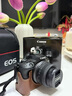 佳能r50 微單相機 入門(mén)級 R50 APS-C畫(huà)幅 旅行家用學(xué)生vlog視頻 4k小巧便攜 數碼照相機 佳能R50+18-45黑色套機 套餐一【128G卡-單肩包UV鏡-備電 到手即用】 曬單實(shí)拍圖