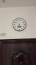 【準新品】京東京造木語(yǔ)系列電子萬(wàn)年歷掛鐘掛墻客廳簡(jiǎn)約鐘表時(shí)鐘35cm/14英寸摩卡棕 曬單實(shí)拍圖