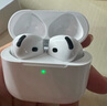 華強北新款【官配正品丨新Air第4代】蘋果藍牙耳機airpods4無線主動降噪適配iPhone16/15/14/13Pro半入耳式四 airpods4全功能【降噪頂配版】 靈動島彈窗+空間音頻+三真電 曬單實拍圖