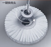 大衛(wèi)旋轉(zhuǎn)拖把40cm桿伸縮99-127cm 2頭加厚拖布  D7一鍵拆卸換頭 曬單實(shí)拍圖