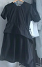 JNBY/江南布衣春夏連衣裙女A型一?？凼缗灰?guī)則寬松優(yōu)雅5N4G13390 001/本黑 S 曬單實(shí)拍圖