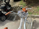 飛鴿（FLYING PIGEON）自行車(chē)成人通勤車(chē)自行車(chē)學(xué)生單車(chē)成人自行車(chē)通勤自行車(chē)女士自行車(chē) 標配珍珠白|單速|(zhì)輻條輪+禮包 26寸適合160-185cm 曬單實(shí)拍圖