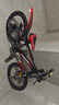 鳳凰（Phoenix）兒童自行車(chē)山地車(chē)男女學(xué)生腳踏車(chē)6-15歲童車(chē) 霸道 黑紅色 20寸 曬單實(shí)拍圖