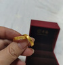 老廟黃金耳環(huán)批花C形耳釘耳圈生日送媽媽復購補貼送女友七夕禮物 曬單實(shí)拍圖