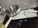 美的（Midea）電炒鍋 電火鍋 電蒸鍋 電煮鍋 家用多用途炒菜專用鍋 4L一體電熱鍋不粘鍋 HGE2811B 配蒸籠木鏟 曬單實拍圖