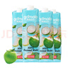 果滿樂樂（gomolo）泰國進口100%椰子水NFC含電解質(zhì)果汁飲料1升*4瓶婚慶宴席聚餐年會 曬單實拍圖