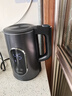 美的（Midea）電熱水壺 家用1.7L大容量燒水壺 316L母嬰級無(wú)縫內膽 六段控溫彩屏開(kāi)水壺 24H長(cháng)效保溫 國家補貼 1.7L 【三種煮水模式I雙鋼】MK-SHE1750 曬單實(shí)拍圖