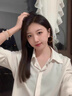 Lnieer美拉德玳瑁色豹紋耳圈復古港風(fēng)小眾高級感耳環(huán)女2025新款爆款耳飾 玳瑁色耳環(huán)【925銀針】 曬單實(shí)拍圖