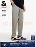 杰克·瓊斯（JACK&JONES）男裝秋季潮男士合體直筒時尚舒適百搭微彈休閑褲長褲男224314048 E62灰綠色 常規(guī) L 180 曬單實拍圖
