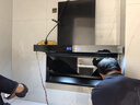 海爾（Haier）抽油煙機30立方變頻大吸力1100Pa風(fēng)壓358W功率雙三吸自清潔家用燃?xì)庠钕赐霗C廚房EC739UD二三件套 【煙灶套裝】739煙機+高效猛火灶50(天然氣 曬單實拍圖