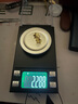 周六福  黃金耳釘女足金爆閃方糖耳飾送女友禮物 計(jì)價(jià) 2.17g 曬單實(shí)拍圖