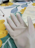 JRDD丁腈橡膠手套加長耐用廚房洗碗工業(yè)清潔手套防滑耐磨丁晴手套 白色 #10（XL碼） 【3雙】 33CM 曬單實拍圖