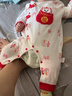 G.DUCKKIDS滿(mǎn)月寶寶衣服純棉男女新生兒連體衣紅百天嬰兒衣服秋冬喜慶春秋款 紅單層神龍帶福--含帽+襪 春秋款 66cm 曬單實(shí)拍圖