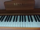 貝琪（Betsy）B351電鋼琴88鍵重錘成人兒童電子鋼琴家用練習初學(xué)者專(zhuān)業(yè)考級鋼琴 B351-重力度88鍵木紋棕 曬單實(shí)拍圖