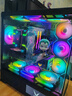 瓦爾基里（VALKYRIE）VK03 BLACK 黑色 ATX 游戲電腦臺式機箱 支持360水冷 6.2吋觸摸屏 270°海景房 曬單實拍圖