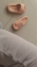 優(yōu)衣庫女裝休閑廓形長(cháng)褲/系腰帶彎刀鐮刀褲子481028 481028/02淺灰色 M /160/66A 曬單實(shí)拍圖