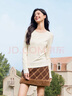 森馬（Semir）長(cháng)袖T恤女吸濕發(fā)熱抗菌緊身內搭2024圓領(lǐng)抓絨套頭衫109724101007 曬單實(shí)拍圖