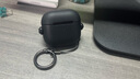 rurihai適用于airpods pro二代保護套防開(kāi)蓋pro2保護套三代3蘋(píng)果4代四無(wú)線(xiàn)藍牙耳機殼防摔硅膠防丟男生 Airpods 4【鎖扣硅膠耳機套】配防丟繩 曬單實(shí)拍圖