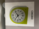 SEIKO日本精工時(shí)鐘鬧鈴指示鐘表臥兒童鬧表室簡(jiǎn)約時(shí)尚夜燈學(xué)生用小鬧鐘 曬單實(shí)拍圖