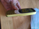 諾基亞（NOKIA）3210 4G 移動(dòng)聯(lián)通電信廣電全網(wǎng)通 2.4英寸雙卡雙待 直板按鍵學(xué)生功能機備用手機 金色 曬單實(shí)拍圖