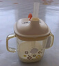 babycare兒童牛奶杯1-3歲以上寶寶喝水喝奶瓶PPSU刻度直飲吸管-滿杯330ml 曬單實(shí)拍圖