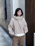 ONLY2025冬季新款三防工裝戶(hù)外立領(lǐng)連帽保暖羽絨服女|125423006 C13心羽灰色 XS 曬單實(shí)拍圖